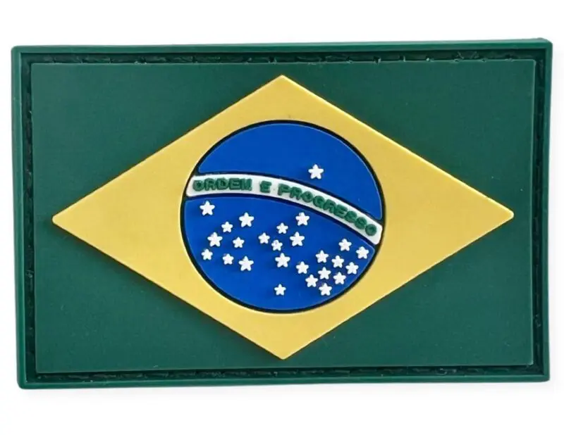 Patch P/ Mochila - Bandeira Brasil