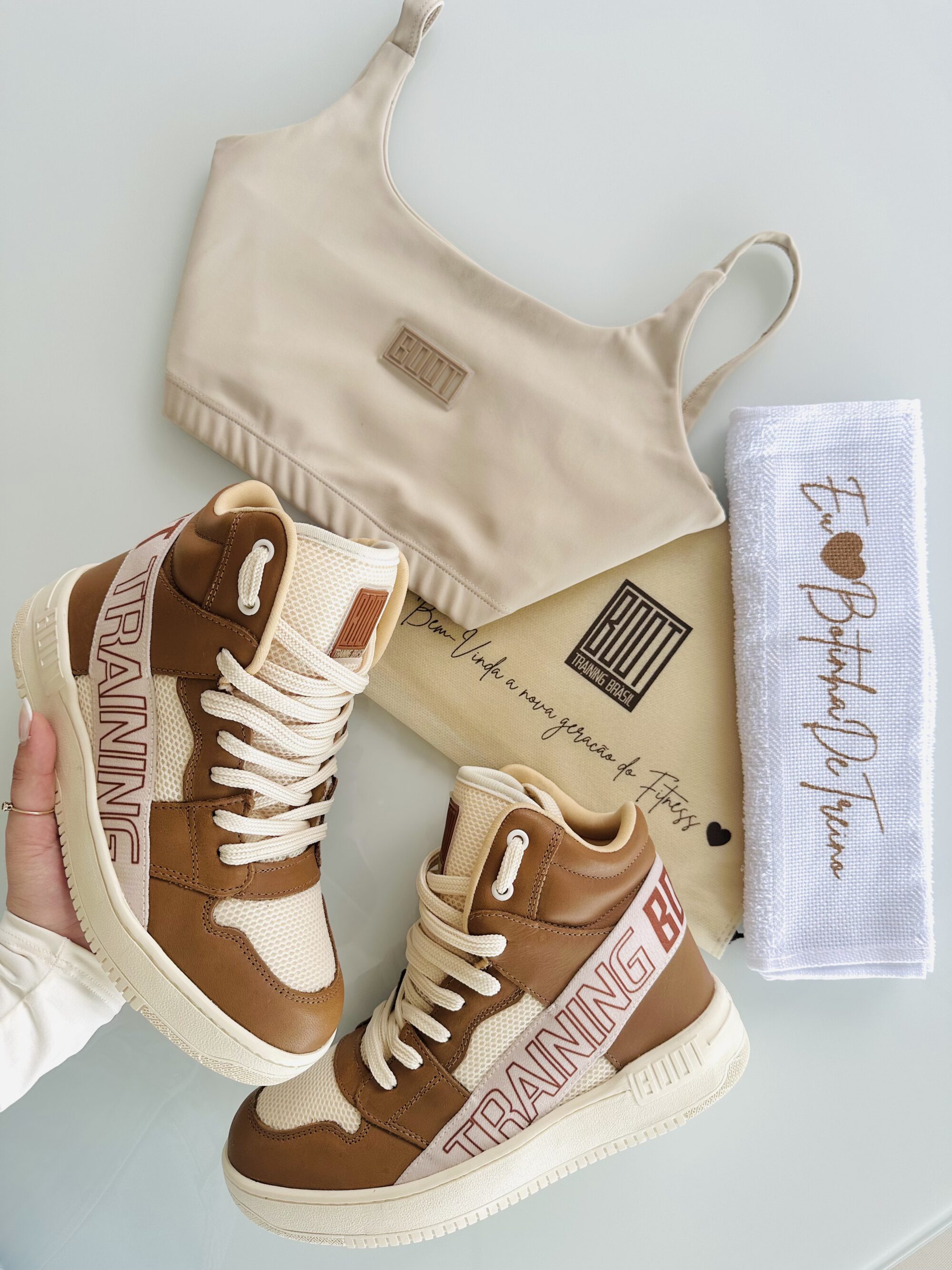 Compre: Elastic Caramelo e Ganhe: Top Vanilla + Toalha Marrom - Imagem 1
